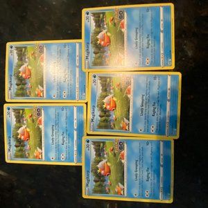 lot of 5 magikarp pokemon